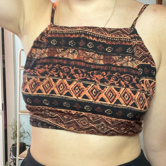 Black Aztec Top - Picture 9 of 10